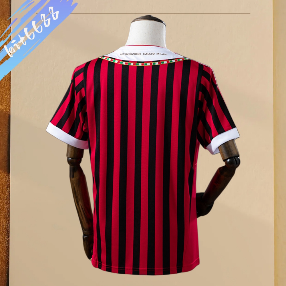 2011/2012 AC Milan Home Retro Football Shirt (Fan Edition)