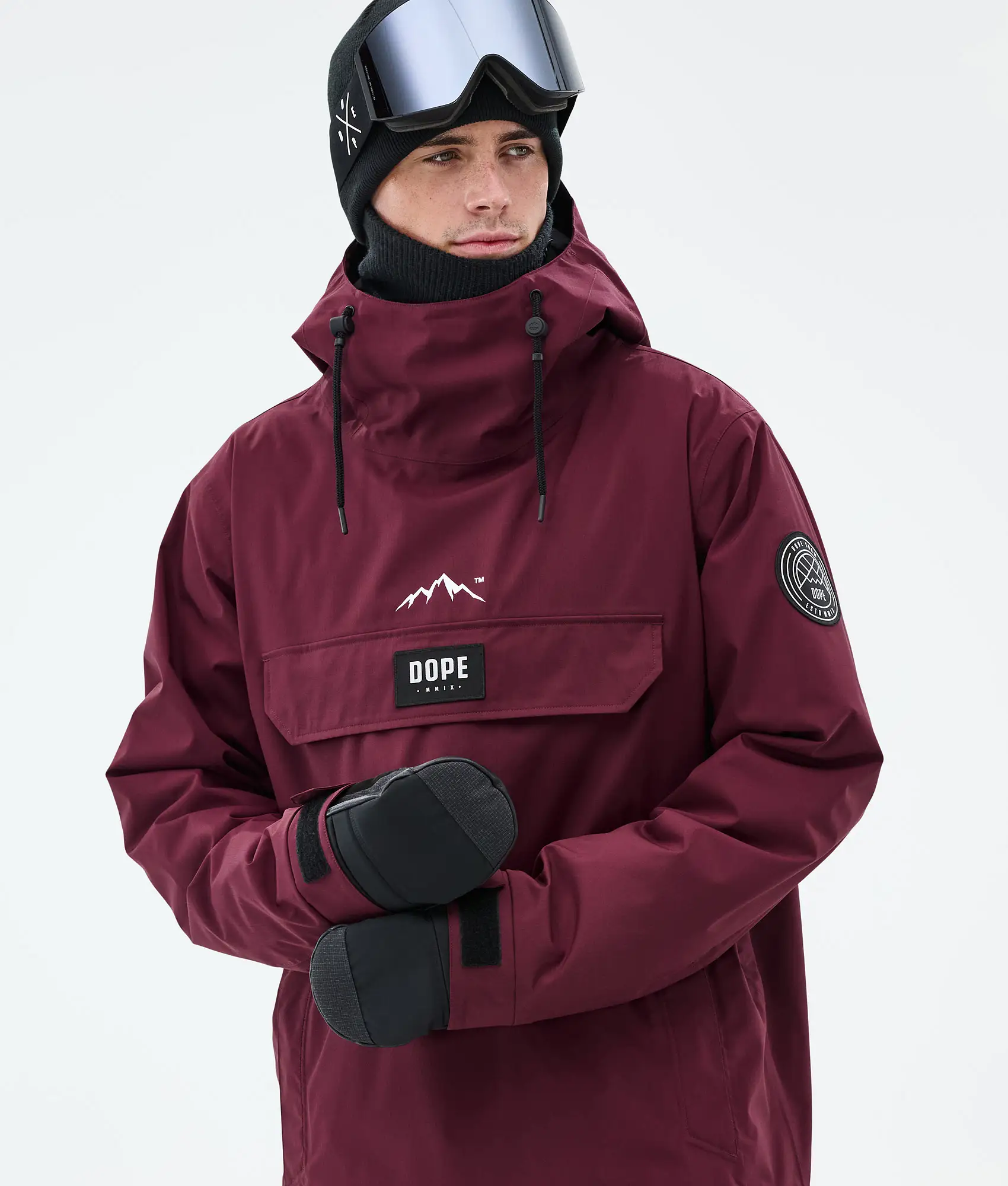 Blizzard Snowboard Jacket Men Burgundy