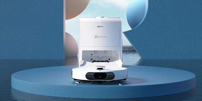 EZVIZ - Aspirapolvere robot e lavapavimenti RS2-Bianco