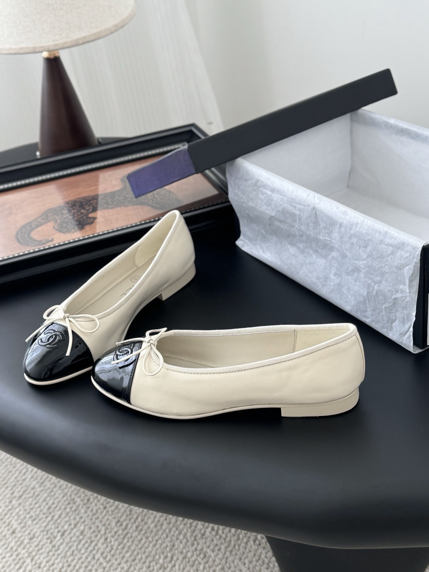 Chanel 26ss Ballet Women Loafers Size 36-41