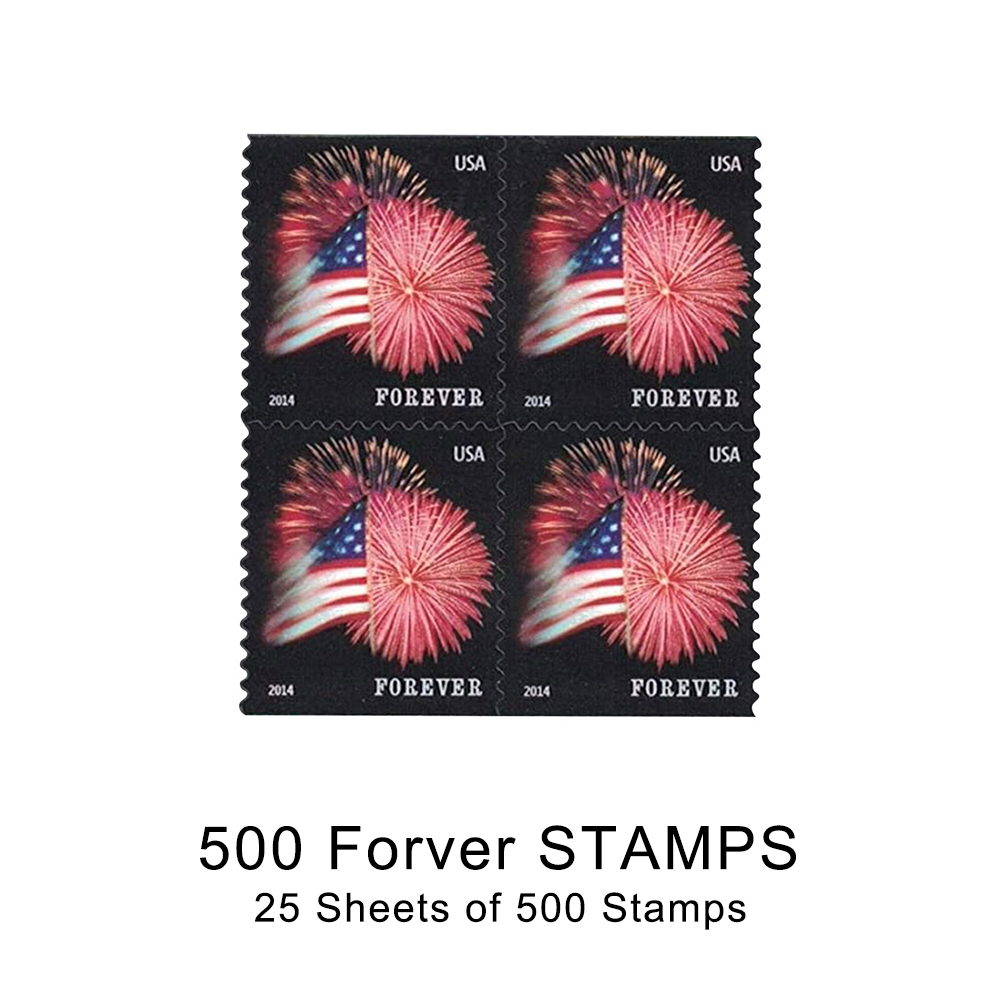🎁[US Free Shipping] Flag Fireworks 2014-500PCS