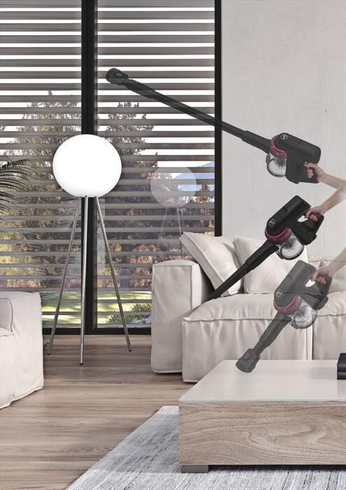 HOOVER - Scopa elettrica senza sacchetto HF410H 011-Magenta