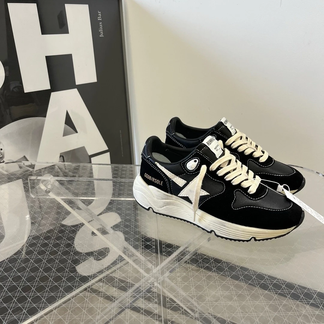 Golden Goose Running Sole Genuine Leather Running Shoes
