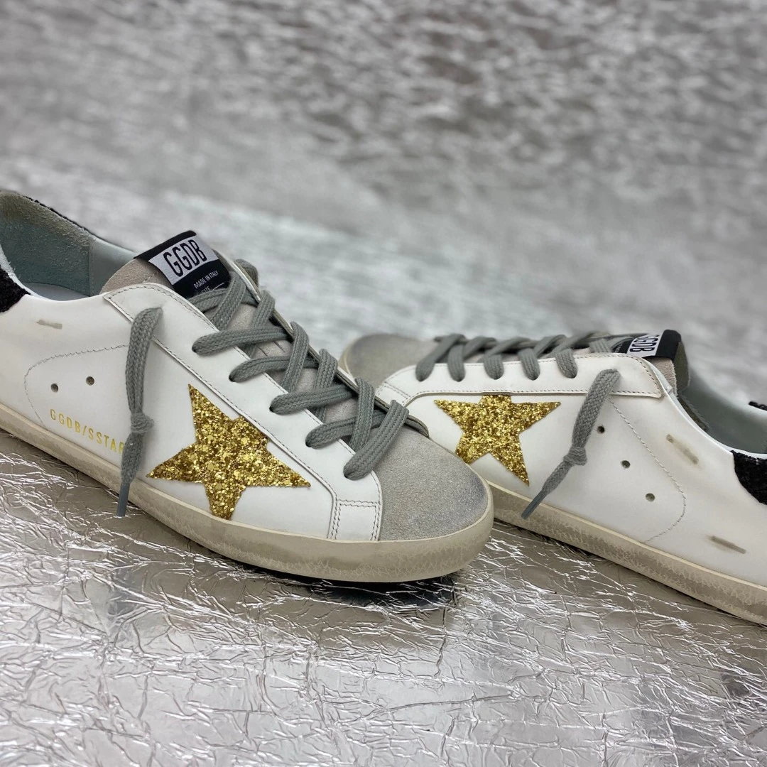 Golden Goose Super Star Dirty shoes made of top-grain cowhide