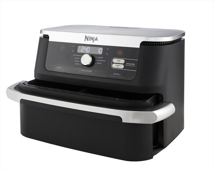 NINJA - Friggitrice ad aria FLEXDRAWER DA 10,4L-nero