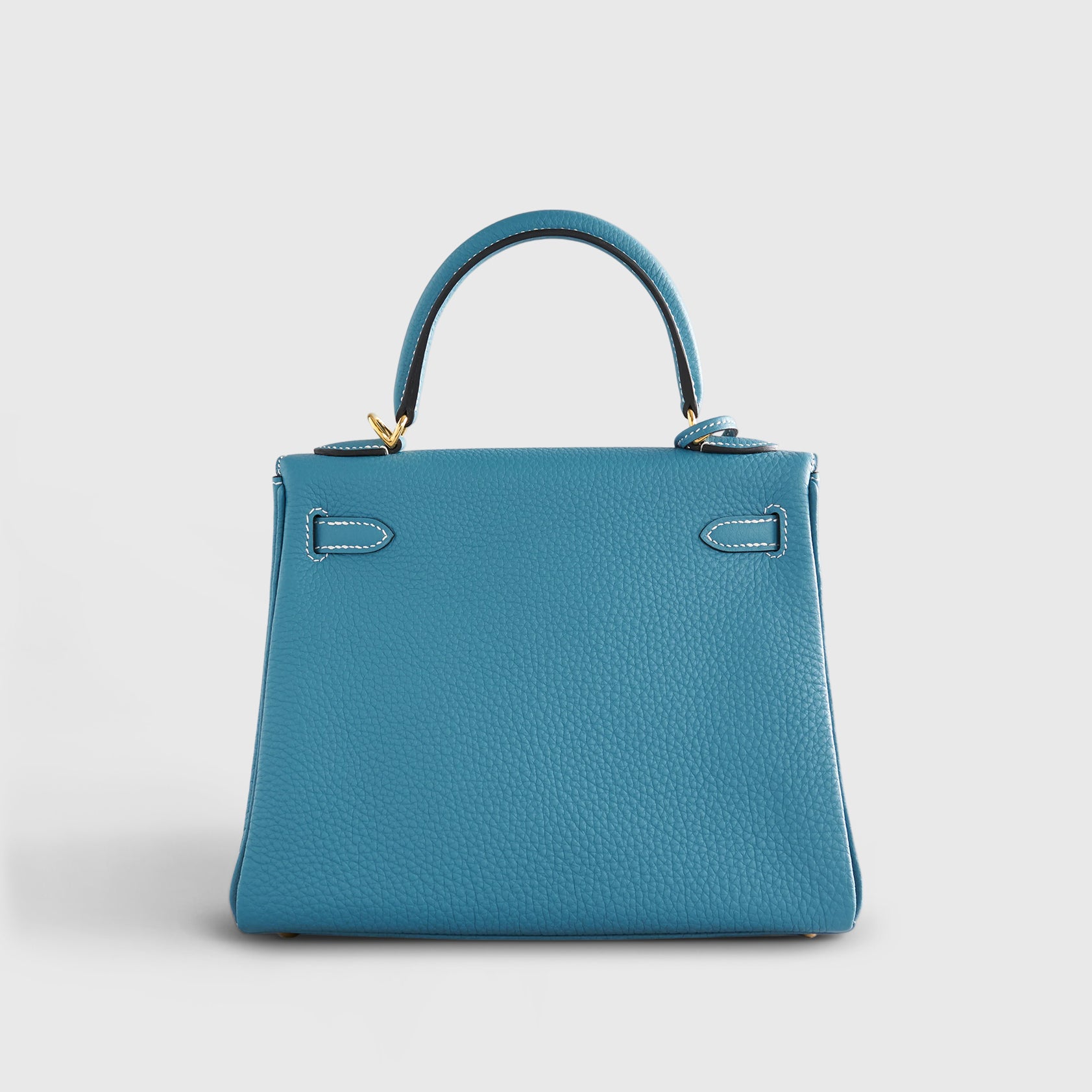 Hermès Kelly 25 Togo New Blue Jean Gold Hardware