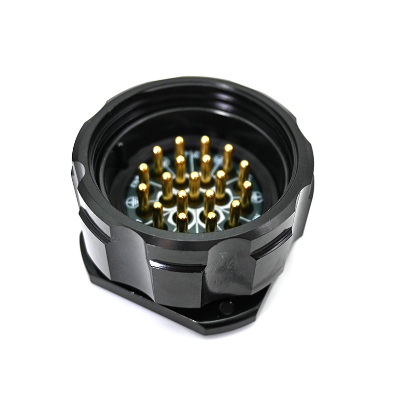 19 Pin Soca Chassis Male Female Panel Mount Connector 1 PC TR331