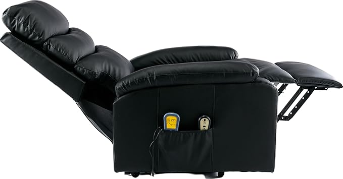ASTAN HOGAR Relaxation Chair with Self-Help Function (Lifts People). Electric Reclining. Massage and Thermotherapy
