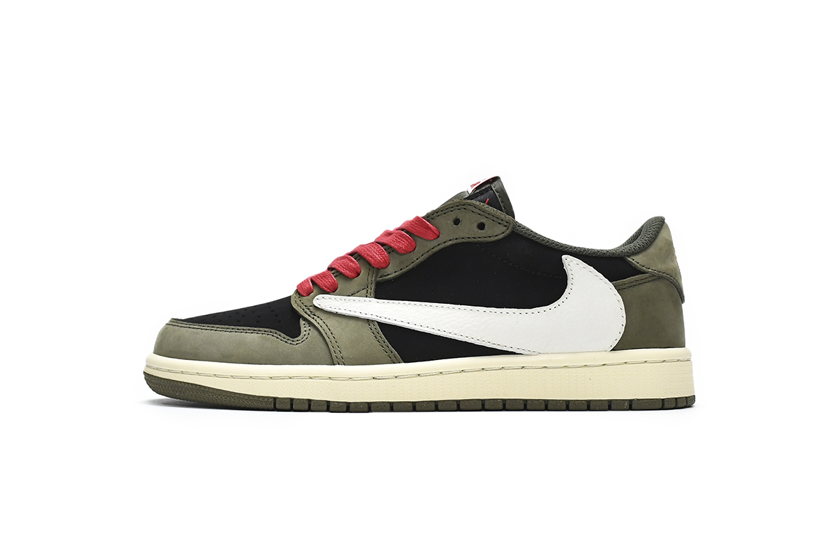 Travis Scott x Air Jordan 1 Low Dark Green  DM7866-196