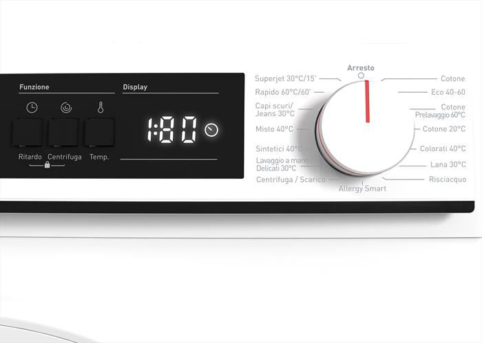 SHARP - Lavatrice ES-NFA8121WD 8 Kg Classe D-Bianco