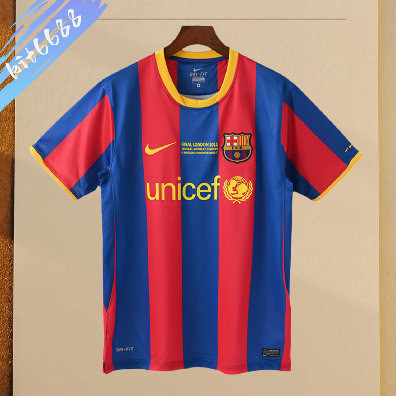2010/2011 Barcelona Home Retro Football Shirt