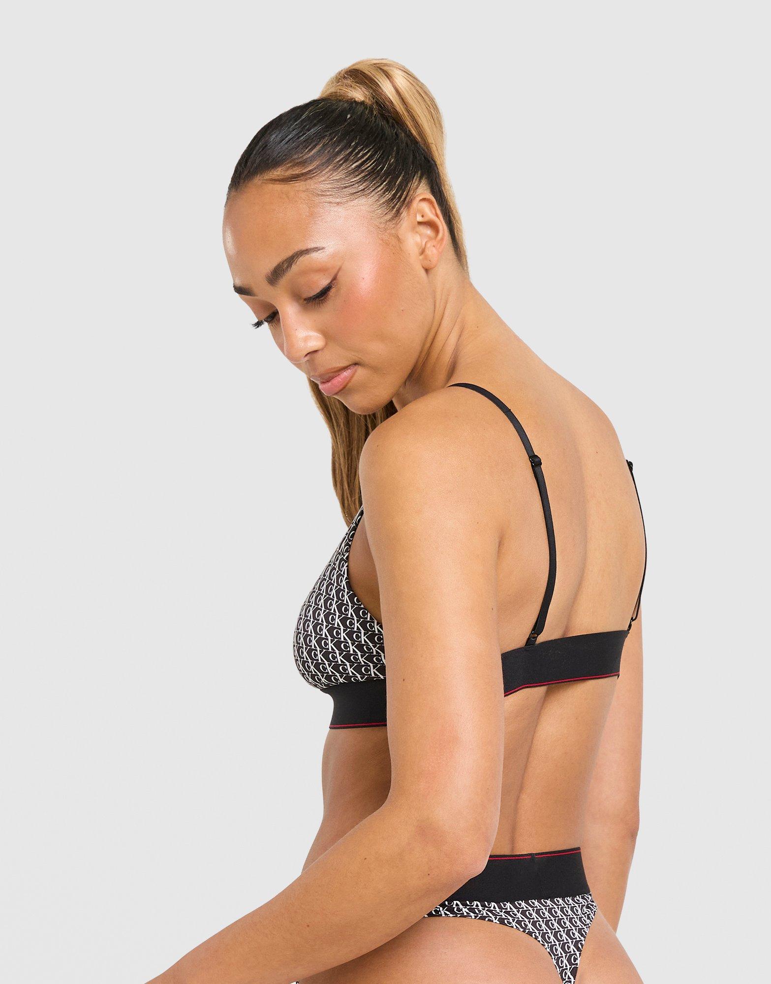Calvin Klein Underwear CK Graphic All Over Print Bralette