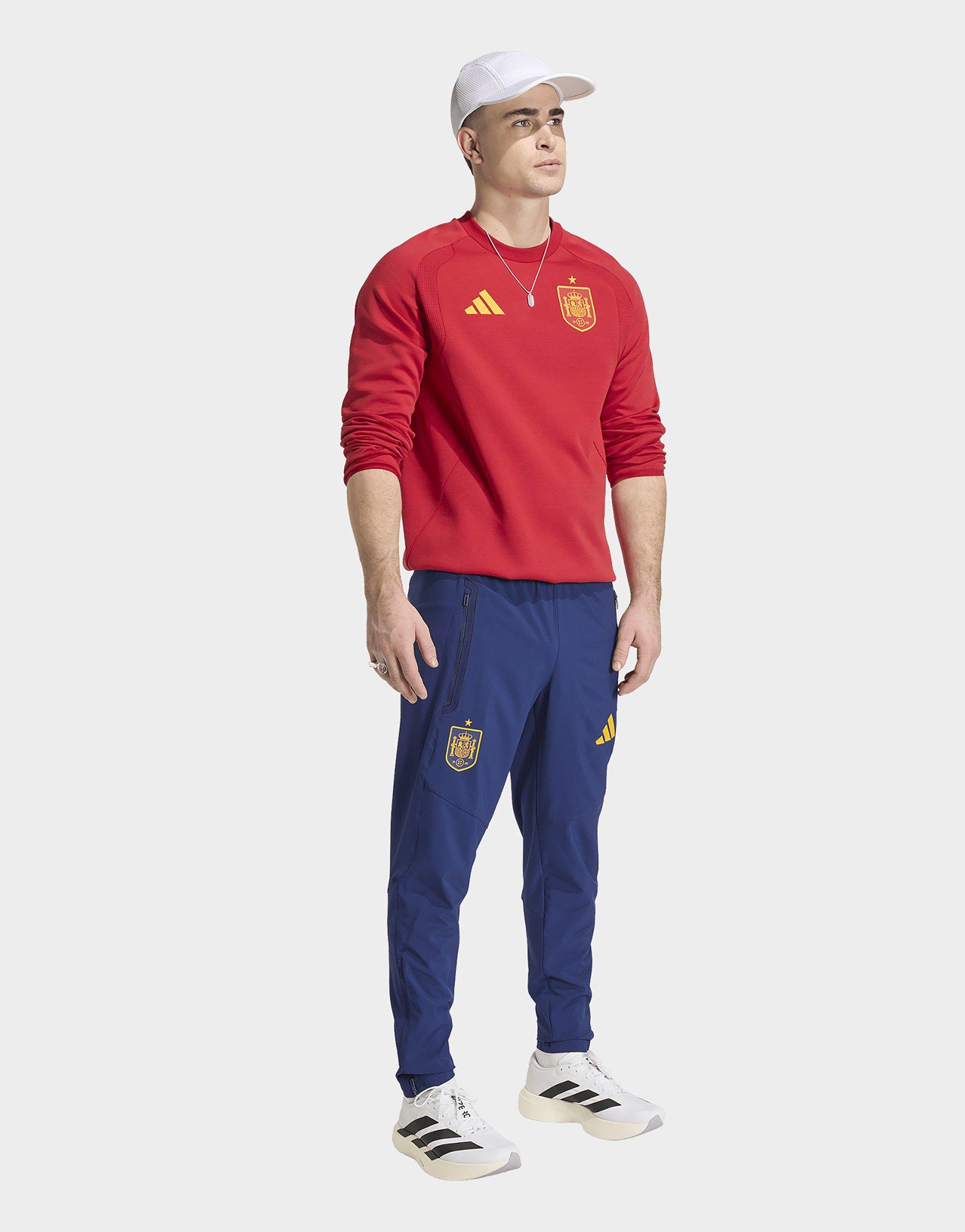 adidas Spanien Tiro Travel Pullover, Rundhalsausschnitt