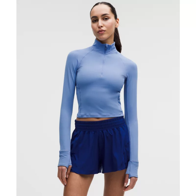 It's Rulu Cropped Half Zip Updated