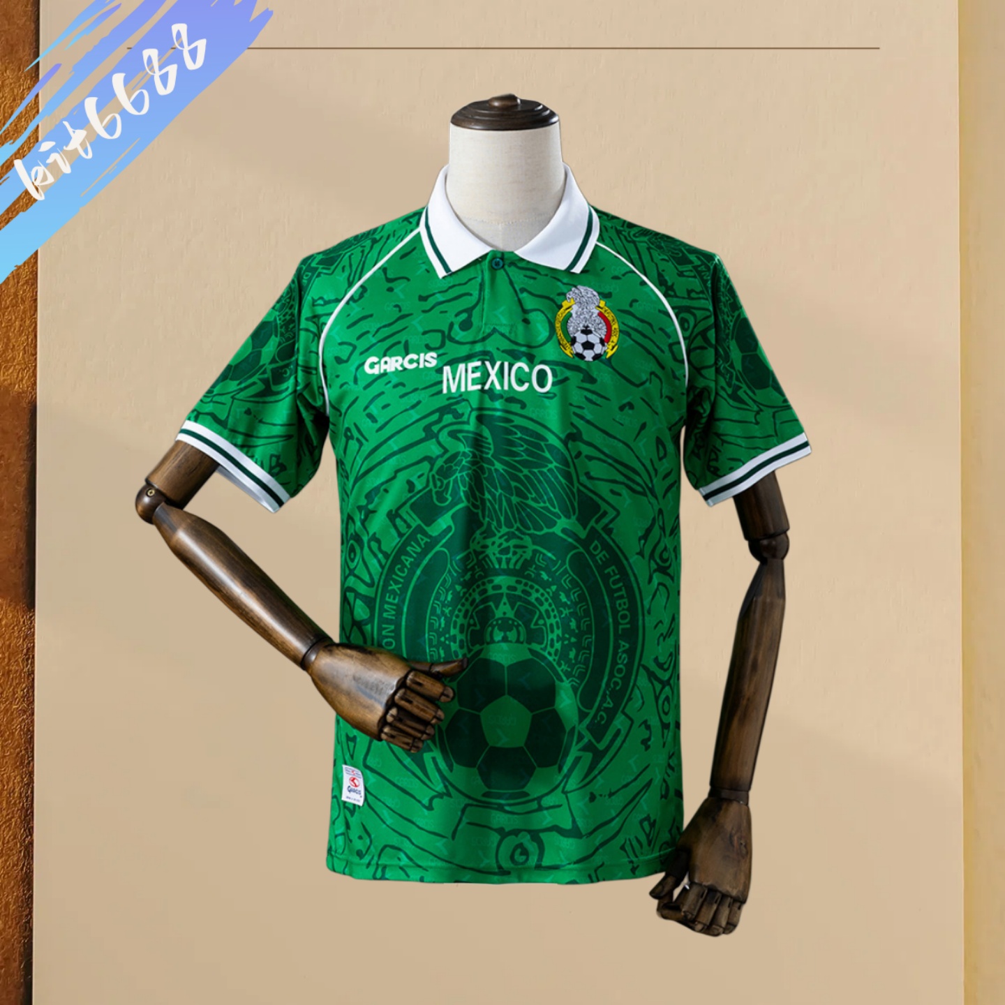 1999 Mexico home Retro Football Shirt