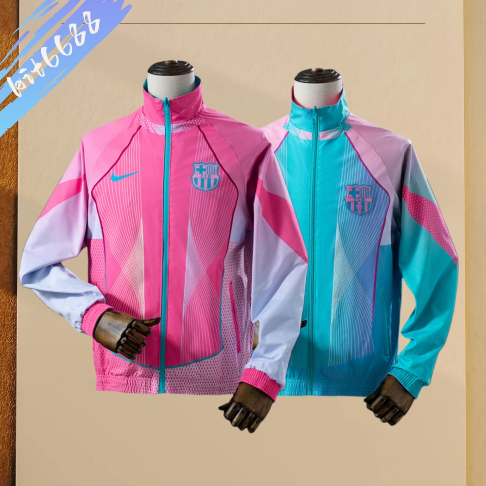 2025/2026 Barcelona football shirt double-sided windbreaker