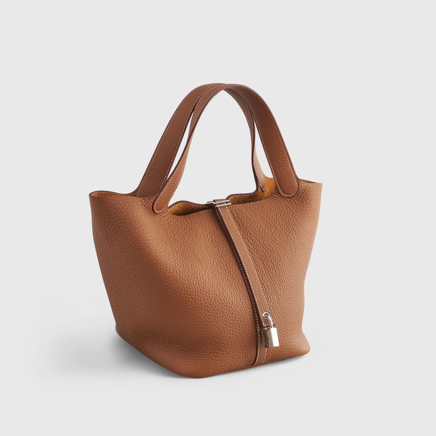 Hermès Picotin 22 Clemence Gold Palladium Hardware