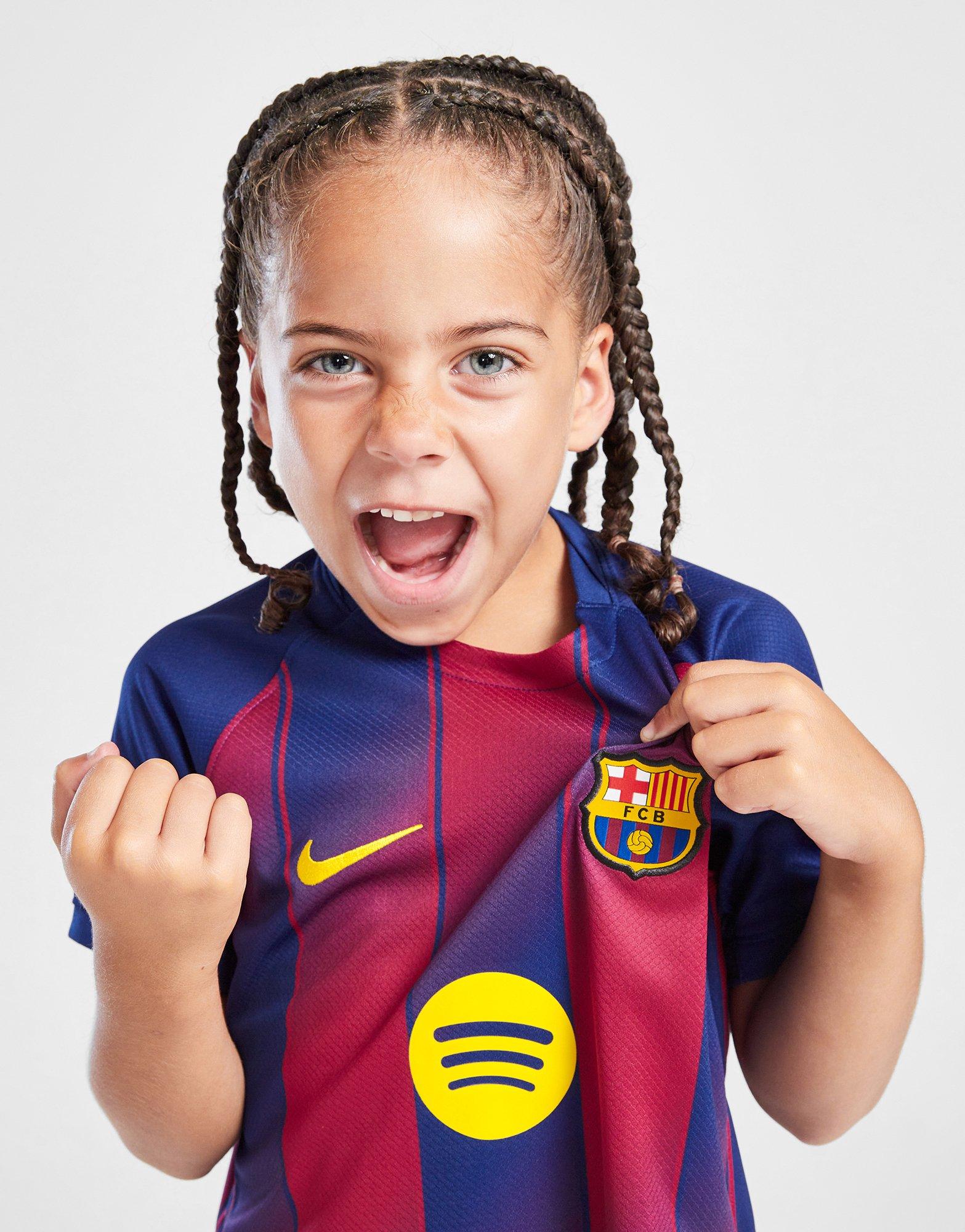 Nike FC Barcelona 2025/26 Heim Trikotsatz Kleinkinder
