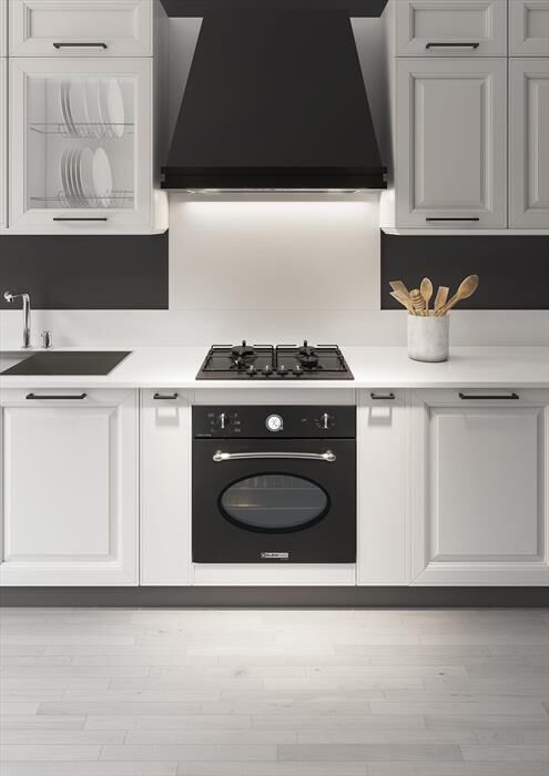 GLEM GAS - Piano cottura a gas GT64AC-ANTRACITE