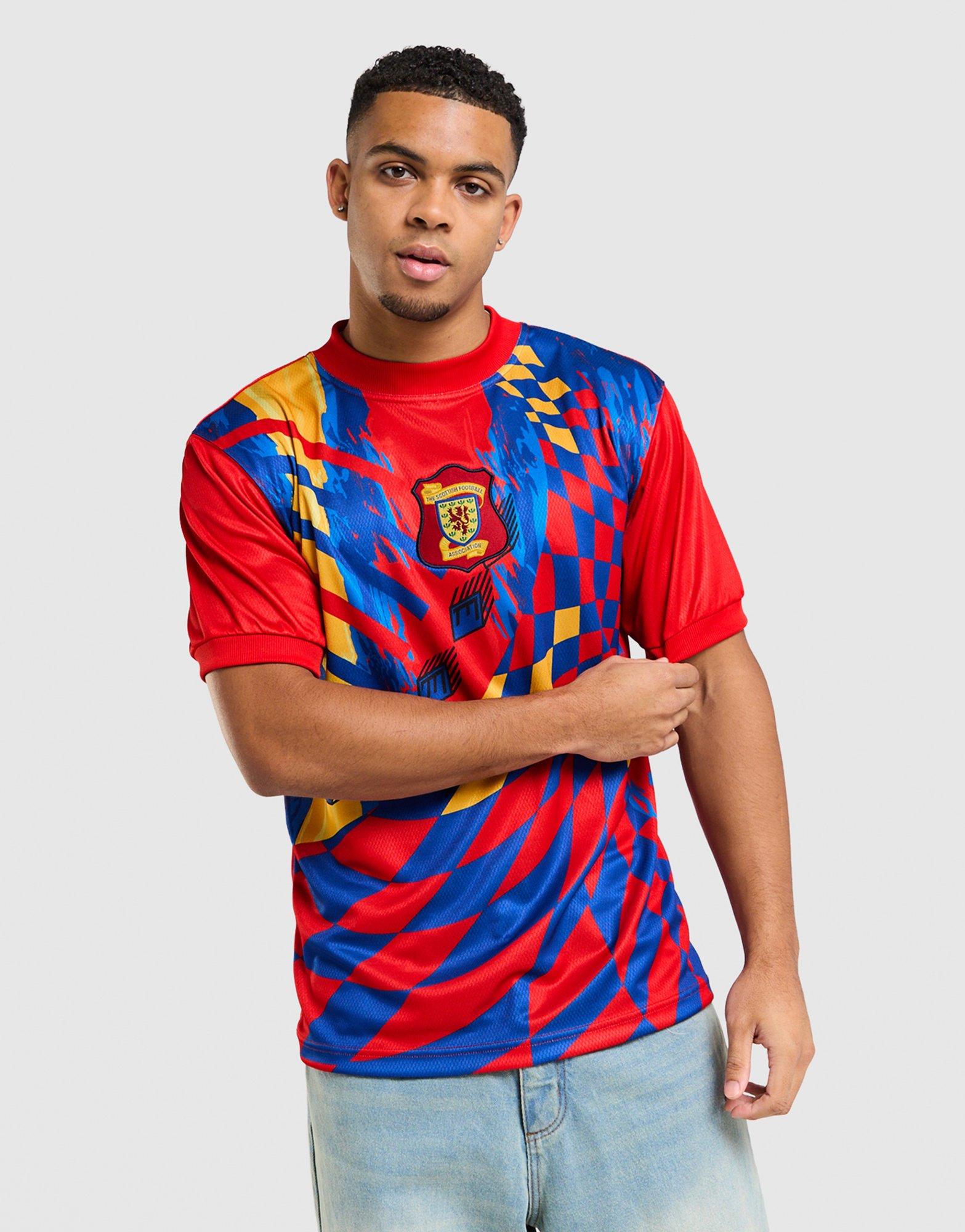 Score Draw Schottland '96 Retro Torwart Auswärts Shirt