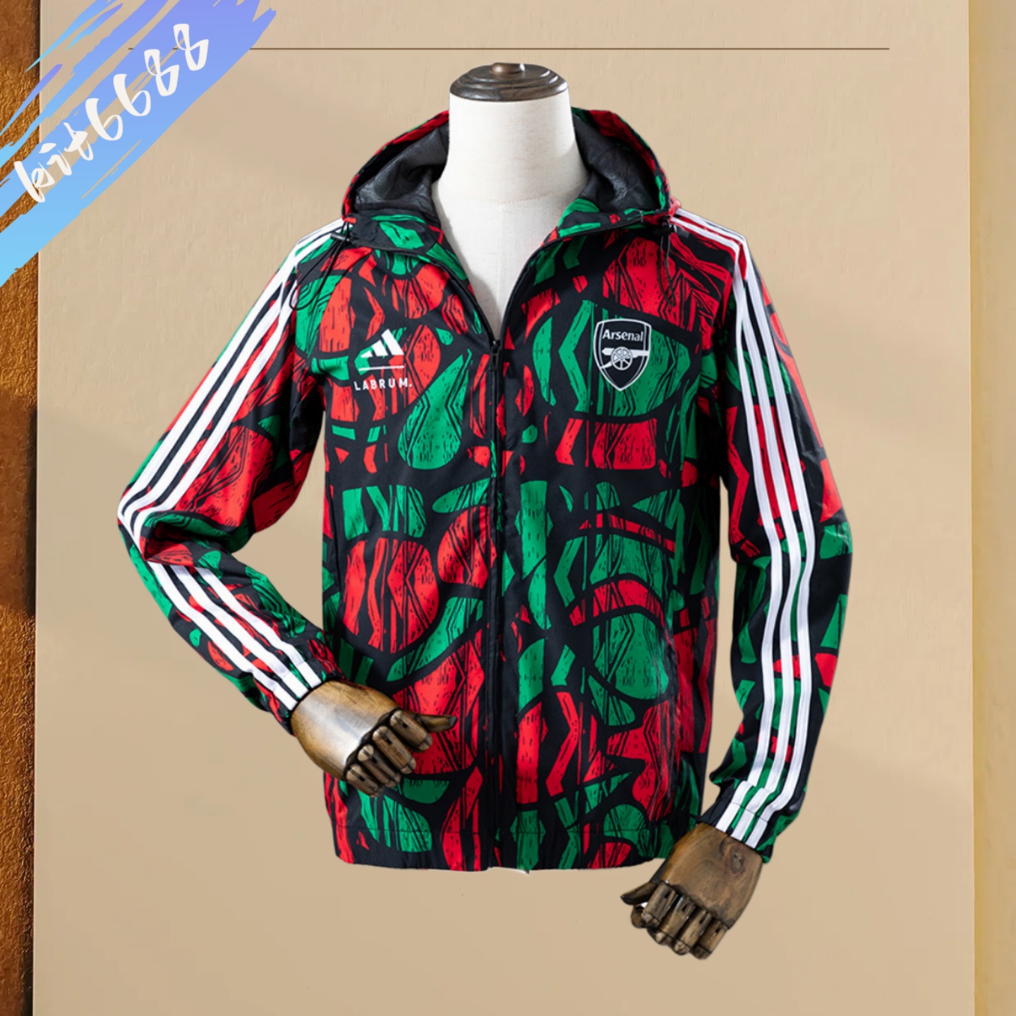 25/26 Arsenal Football Casual Windbreaker