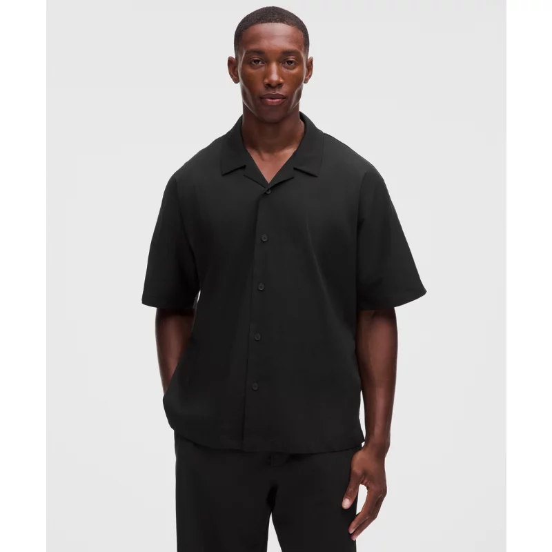 Lightweight Camp-Collar Shirt