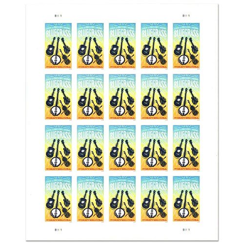2024 Bluegrass Guitar Forever Stamps