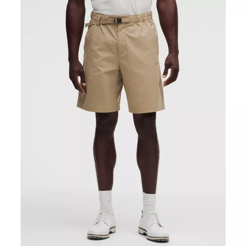 Stretch Twill Relaxed-Fit Golf Short 9