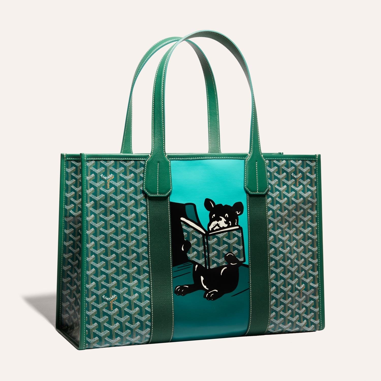 Villette Tote Bag MM Green