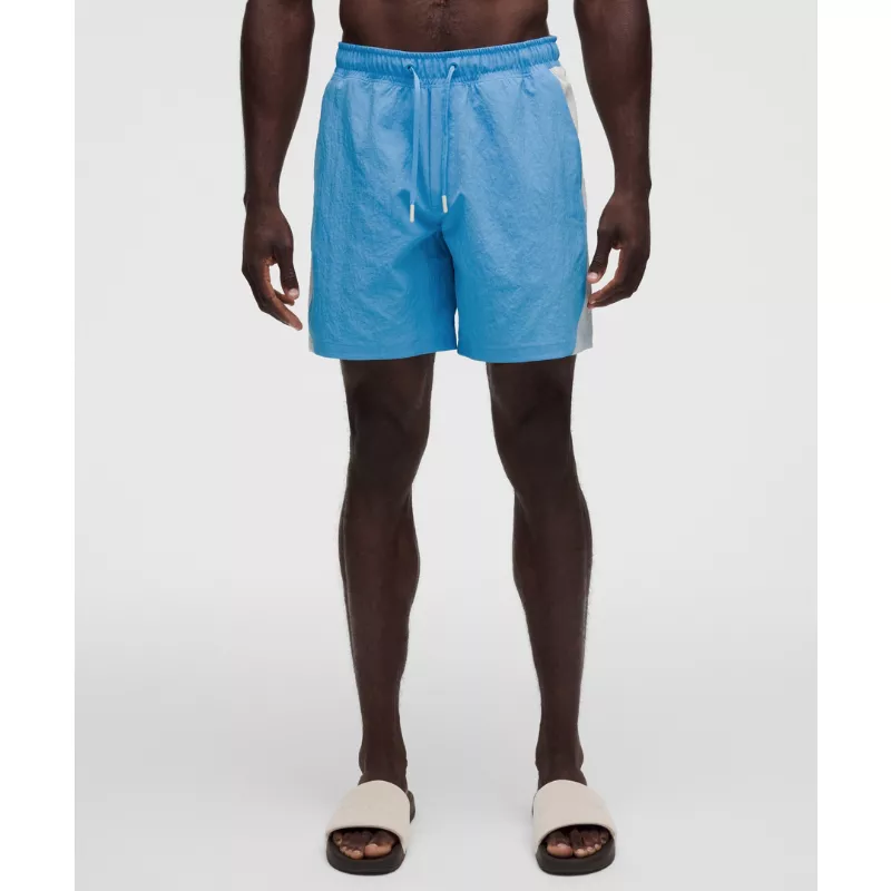 Crinkle Nylon Swim Short 7