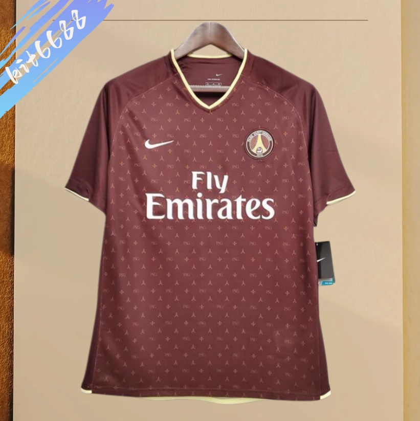 06/07 PSG Paris Saint-Germain  Away Football Shirt (Retro）