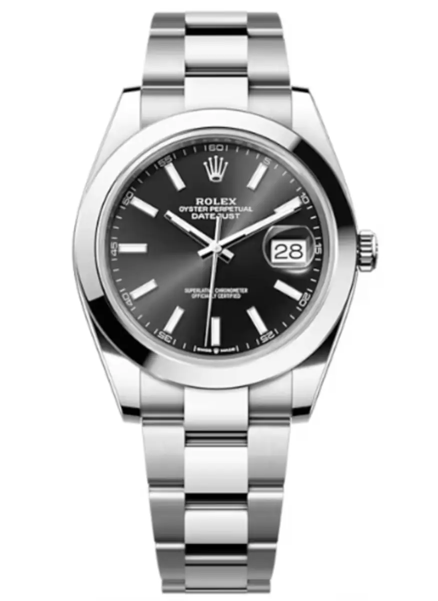 Rolex Datejust 41 Stainless Steel Black Dial Men's Watch M126300-0011