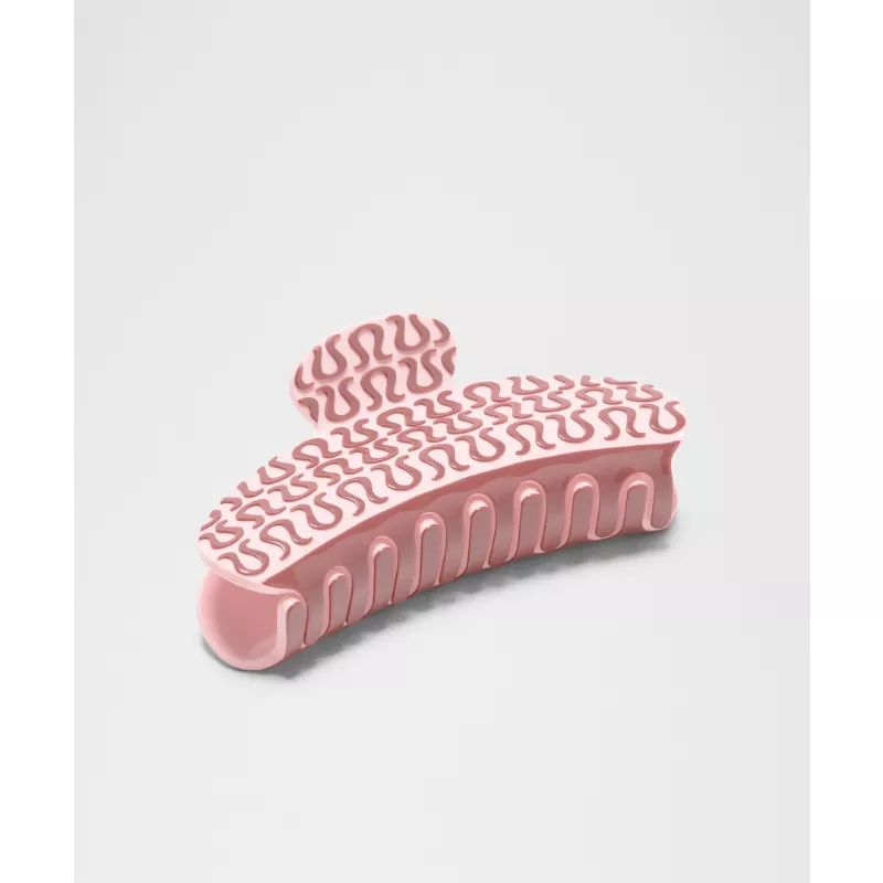 Logo-Embossed Claw Hair Clip