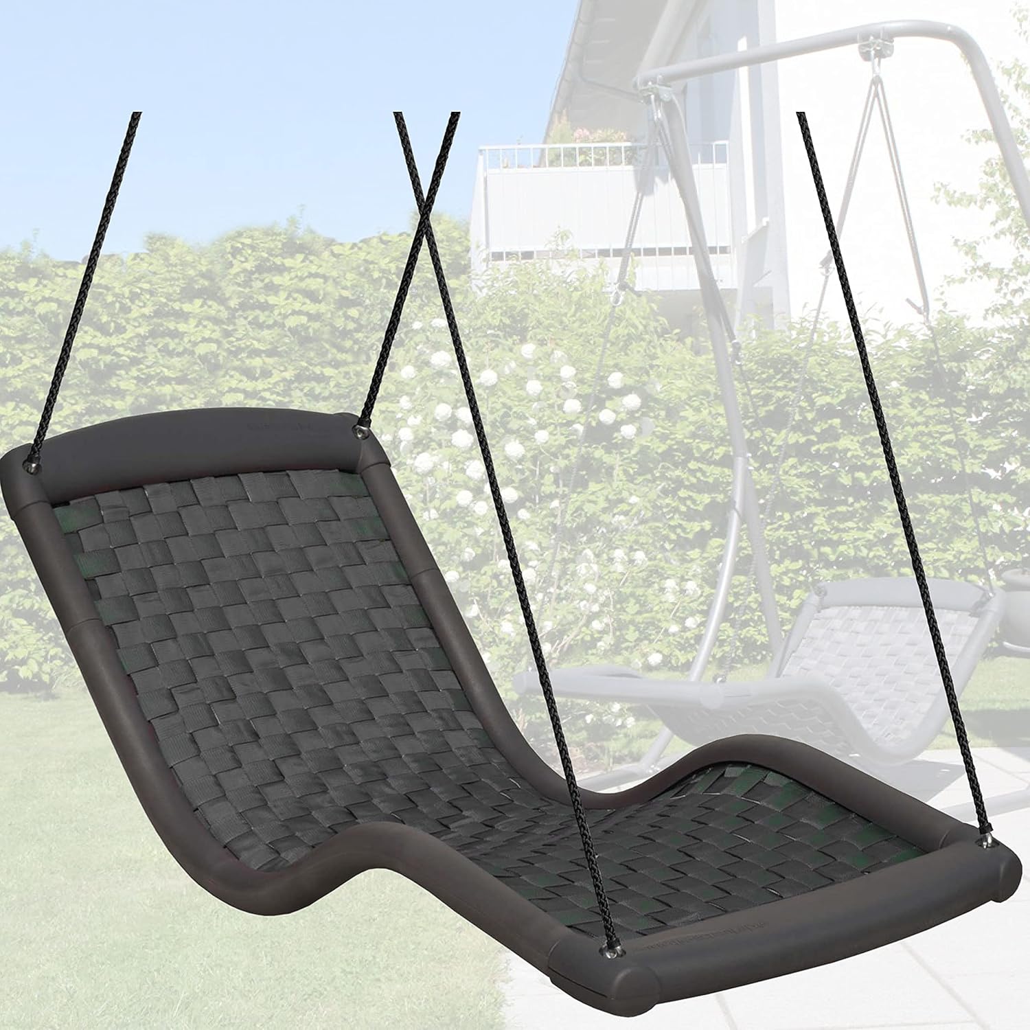 Dreamliner Relaxing Swing Standard L for Indoor and Outdoor Use - Relief of the Spine - Weatherproof Relax Lounger for Lying and Sitting. Adjustable as Required