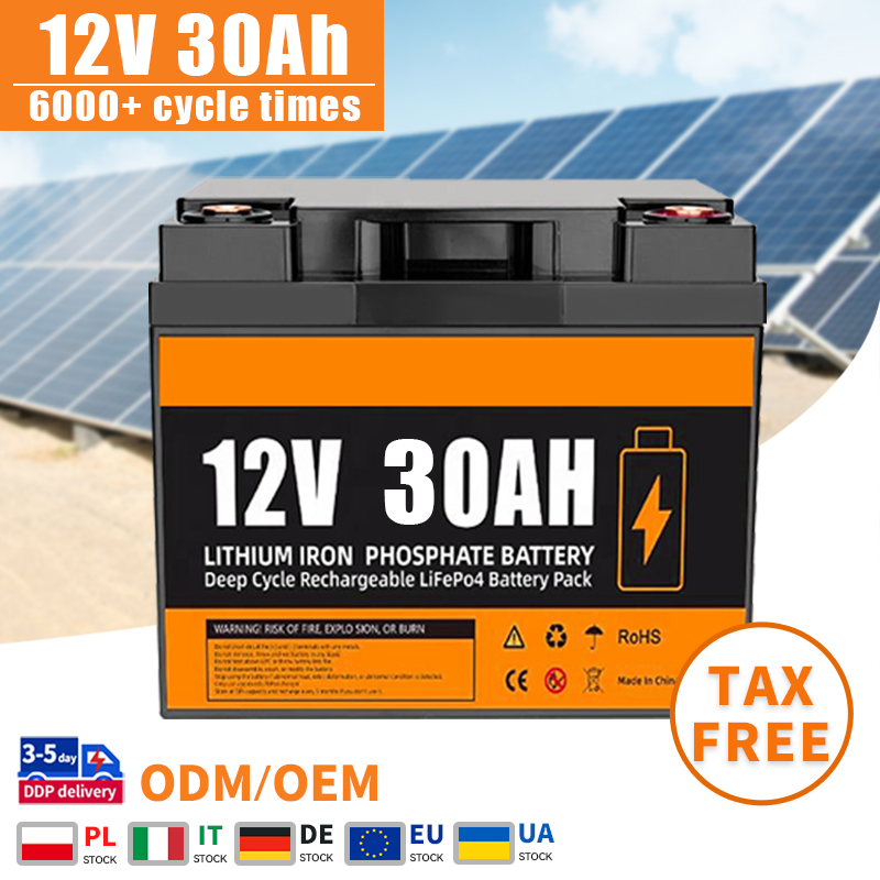 Lithium Ion Batteries Pack 12v 30ah