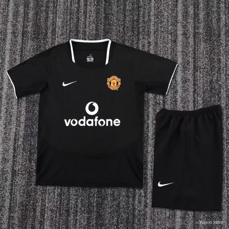 03/04 Manchester United Away Retro Football Shirt ( Kids Kit )
