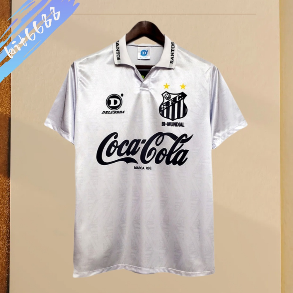 1993 Santos Home Retro Football Shirt (Retro)