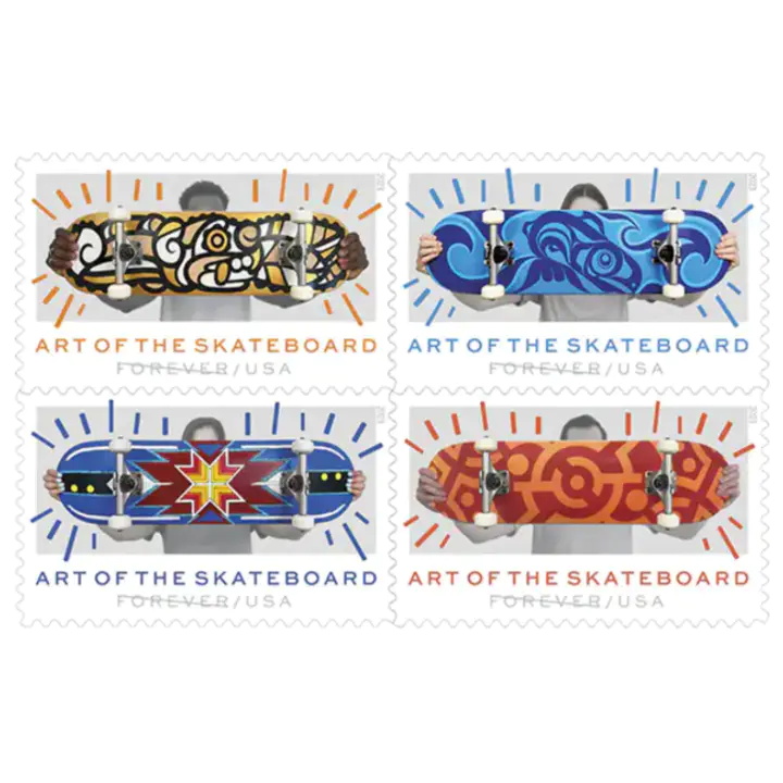 🎁[US FREE SHIPPING]100PCS-Art of the Skateboard