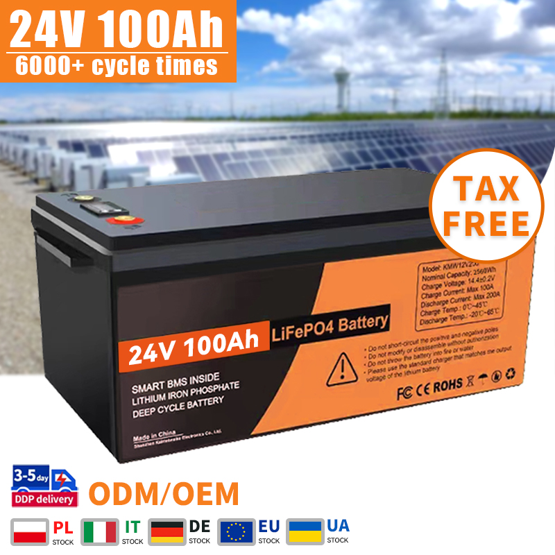 Lithium Ion Batteries Pack 24v 100ah