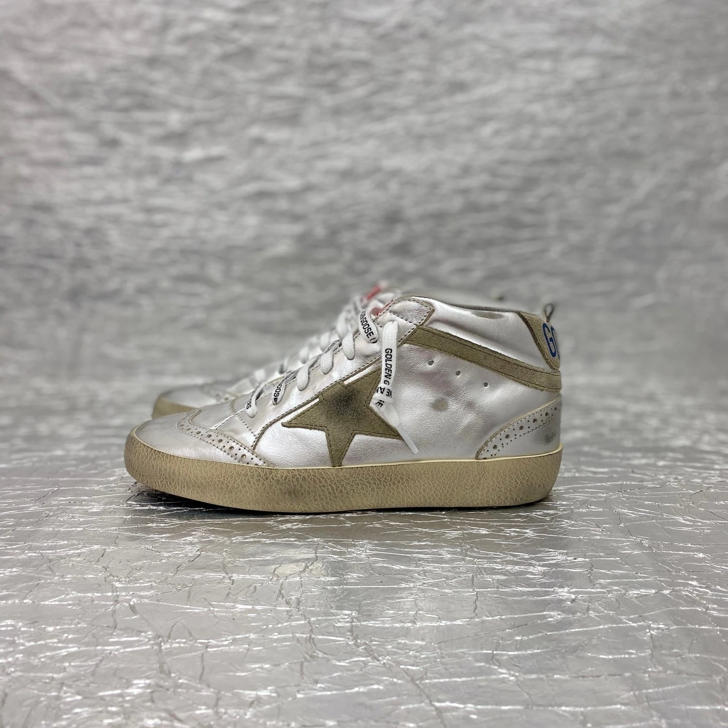 Golden Goose Mid Star Genuine Leather Custom Edition