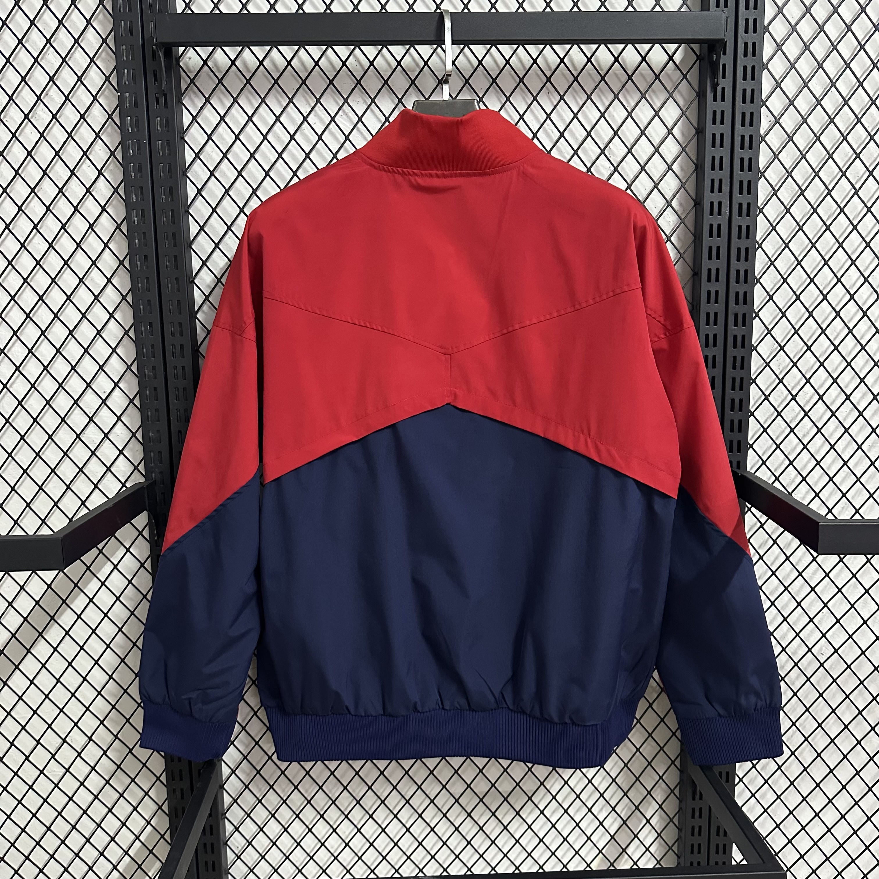 2025/2026 Barcelona waterproof windbreaker training suit