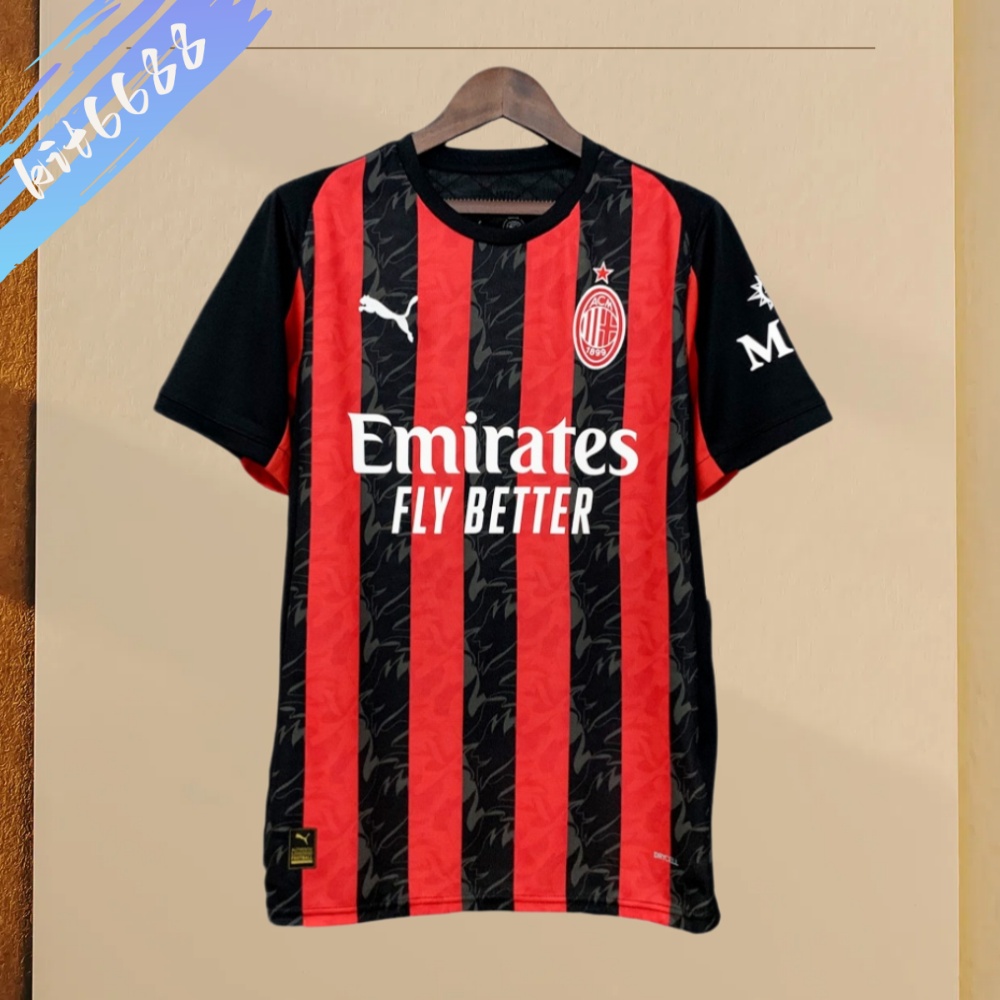 2025/2026 AC Milan Home Football Shirt (Fan Edition)