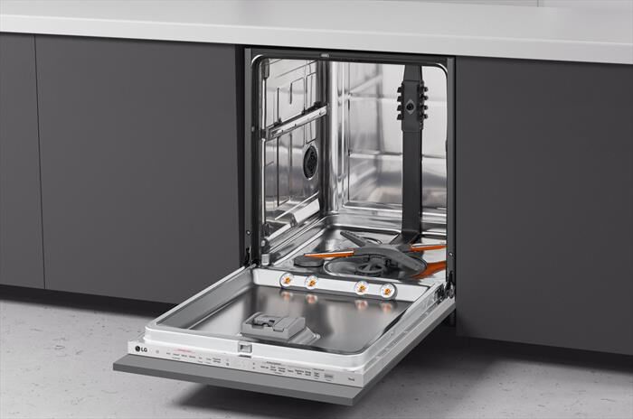 LG - Lavastoviglie QUADWASH DB365TXS Classe B 10coperti-Acciaio inossidabile