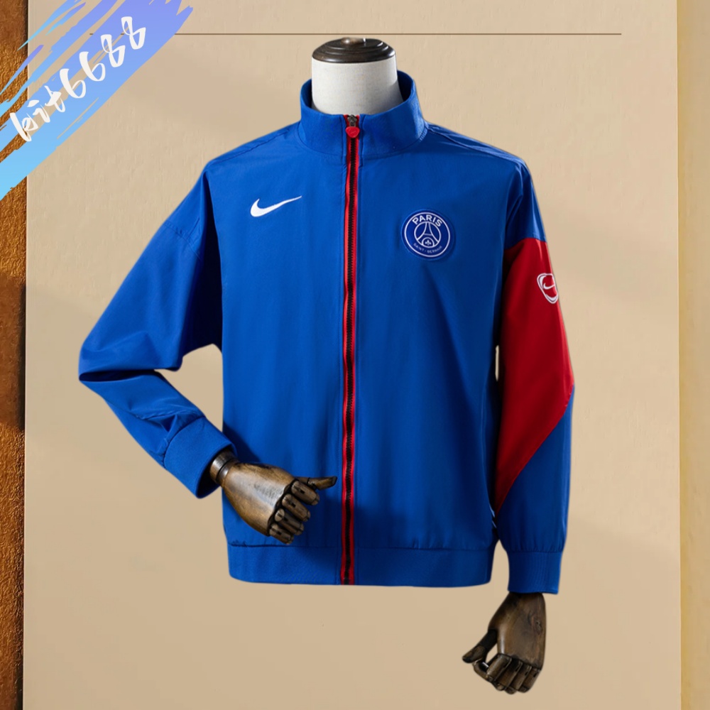 2025/2026 PSG Paris Saint-Germain football windbreaker