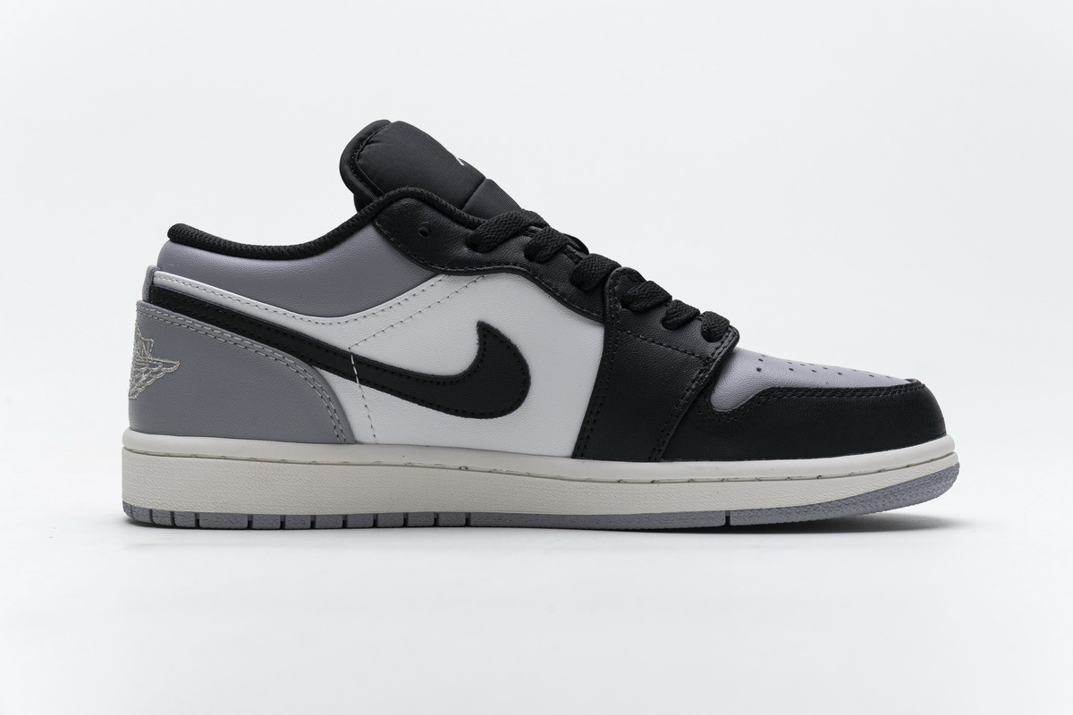 Air Jordan 1 Low Grey Toe 553558-110
