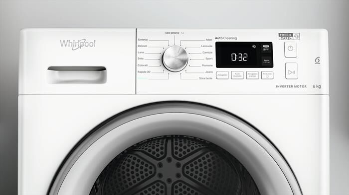 WHIRLPOOL - Asciugatrice FRESHCARE FFT M11 8X3WSY 8Kg Classe C-Bianco
