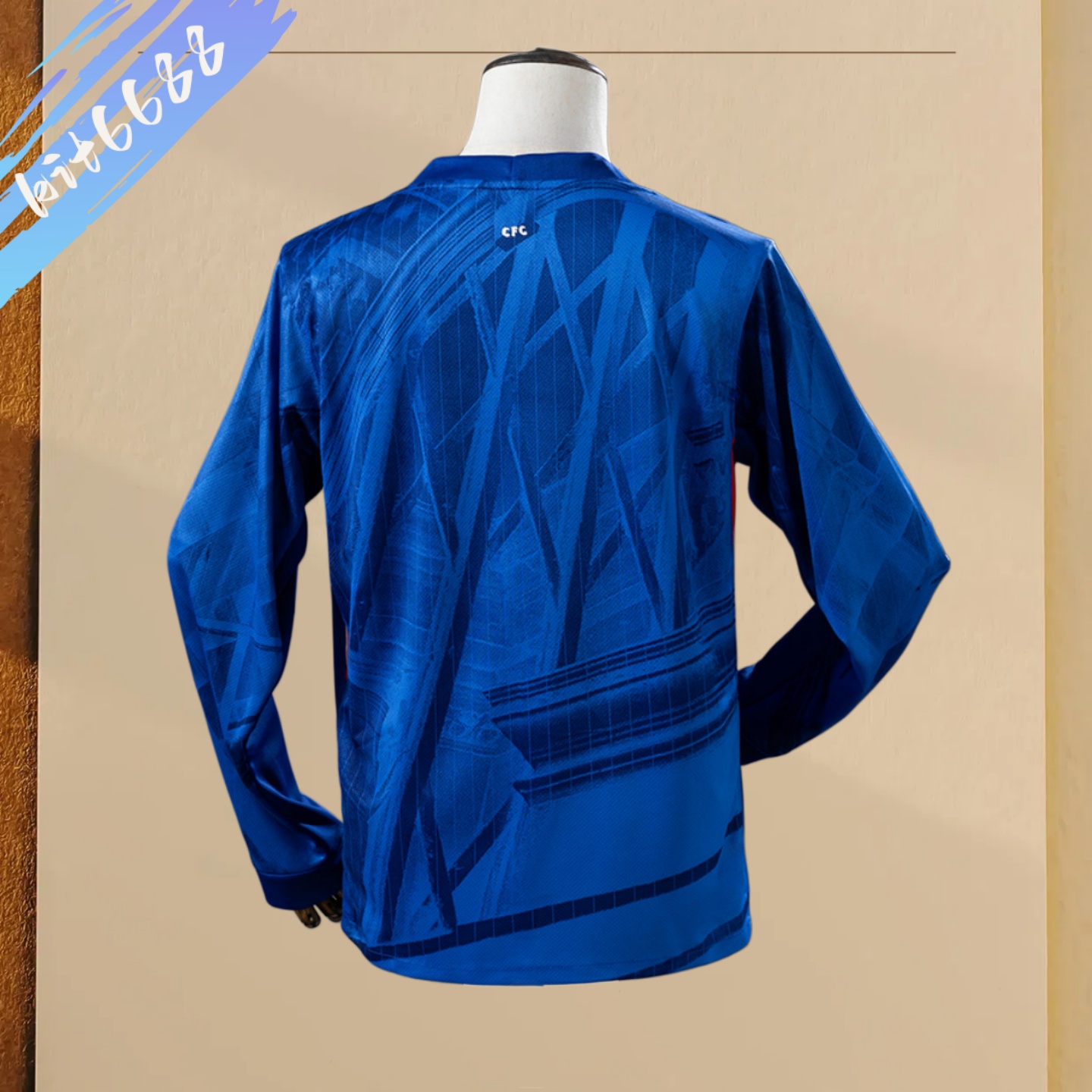 2025/2025 Chelsea Home Long Sleeve Football Shirt (Fans)