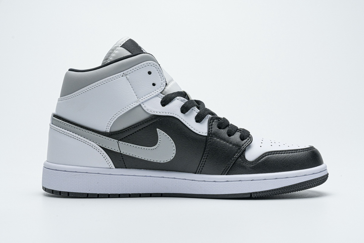 Air Jordan 1 Mid White Shadow 554724-073
