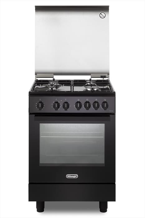 DE LONGHI - Cucina a gas DMN 64 LSG Classe A-NERA