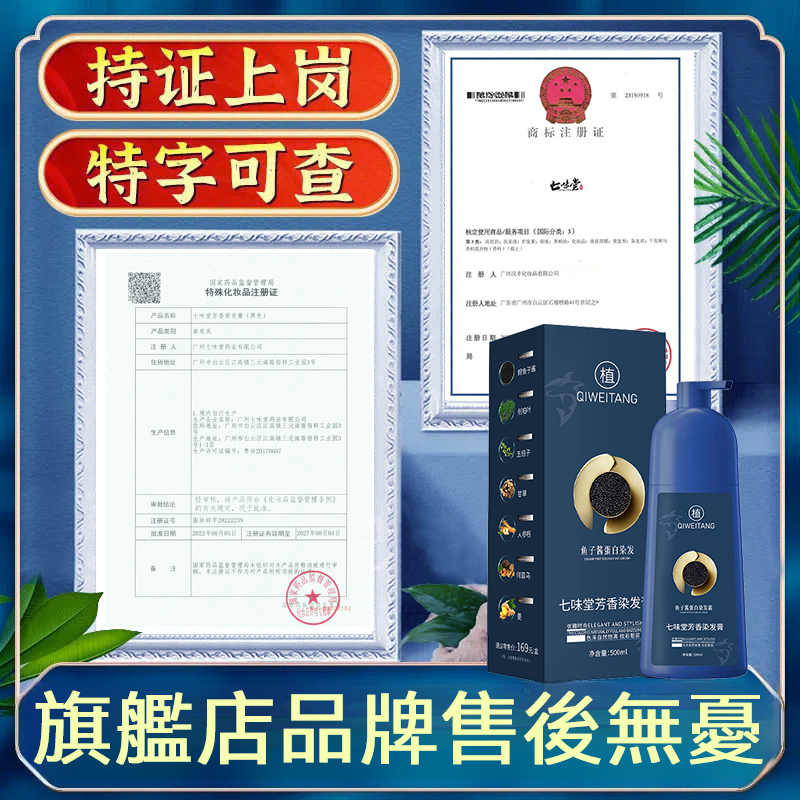 魚子醬蛋白染髮霜 泡泡染 染髮劑 蓋白髮 加大量 天然健康純蓋白植物 溫和上色正品 送全套工具+髮膜